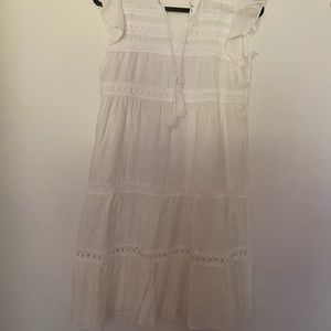 - 💫 NEW Size Small White Sun Dress